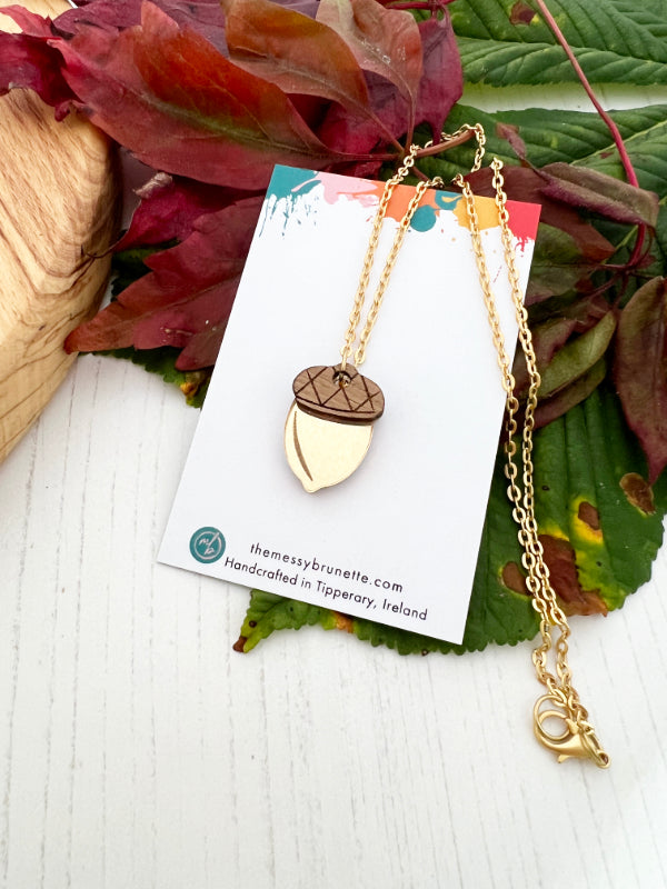 Acorn Necklace