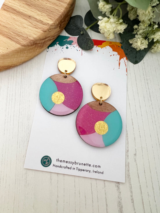 Bubble Dot Circle Earrings in 3 Styles | V2