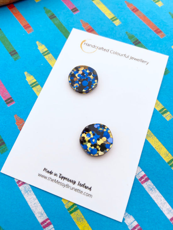 Disco Dot Stud Earrings | Confetti Dots