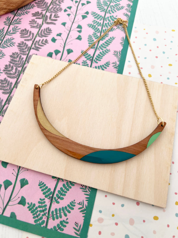 Choker Style Necklace in 4 Colourways