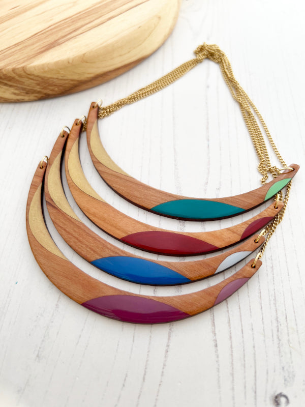 Choker Style Necklace in 4 Colourways