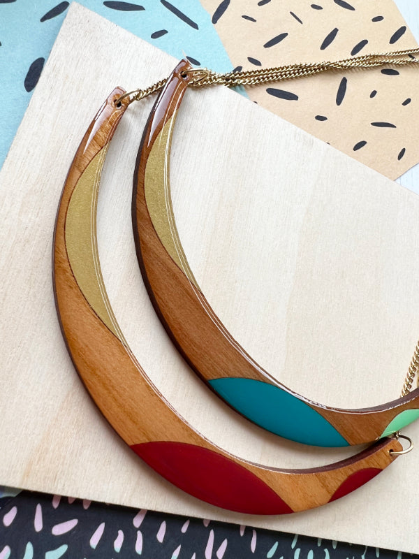 Choker Style Necklace in 4 Colourways