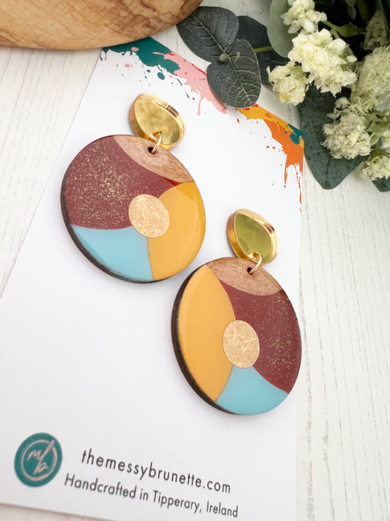 Bubble Dot Circle Earrings in 3 Styles | V1