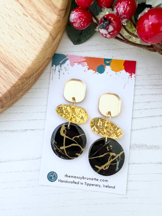 Pebble Drop Earrings in 2 Styles