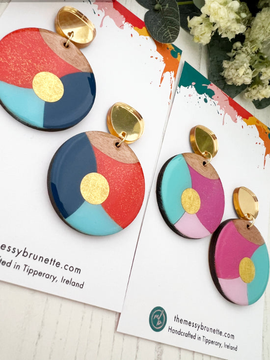 Bubble Dot Circle Earrings in 3 Styles | V2