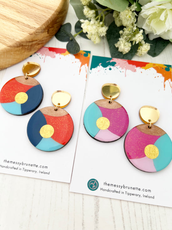 Bubble Dot Circle Earrings in 3 Styles | V2