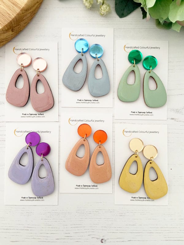 Colourful Pastel Earrings earrings The Messy Brunette