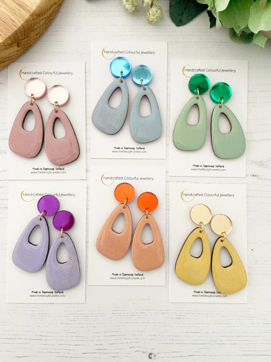 Colourful Pastel Earrings earrings The Messy Brunette