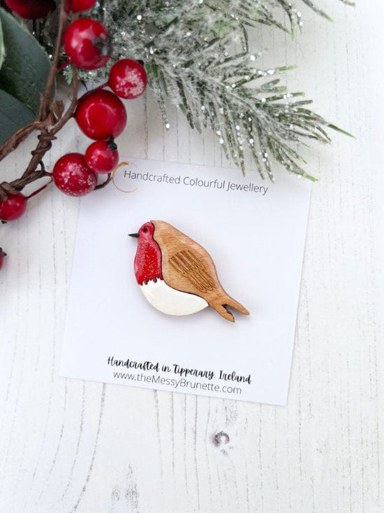 Robin Redbreast Brooch brooch The Messy Brunette